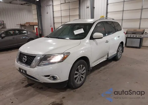 2016 Nissan Pathfinder Sv из США, поврежденный, VIN 5N1AR2MM8GC642327